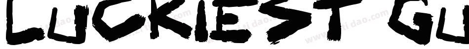 Luckiest Guy字体转换